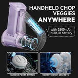 فرامة وقطاعة الخضار اللاسلكية متعددة الوظائف