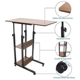 طاولة جانبية متحركه قابله للتعديل