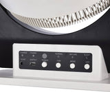 مروحة قابلة لاعادة الشحن ببطارية مع جهاز تحكم يعمل لمدة 10 ساعات مع مصباح LED