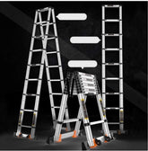 أحدث سلم تليسكوبي قابل للطي متعدد الوظائف