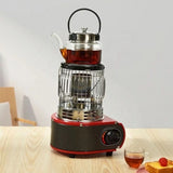 دفاية غاز محموله 2في1 للبر والتخييم مزوده بموقد للطهي