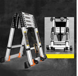 أحدث سلم تليسكوبي قابل للطي متعدد الوظائف
